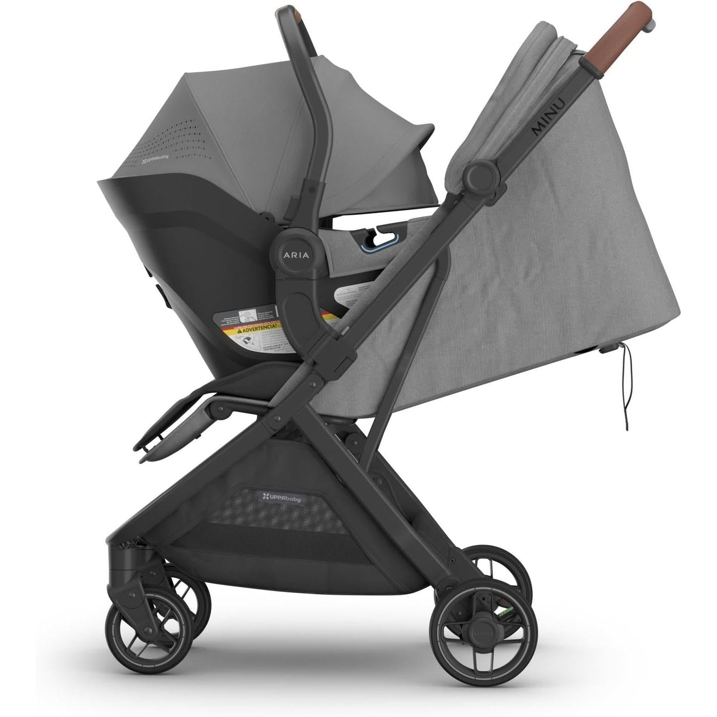UPPABABY ARIA V2 INFANT CAR SEAT - EVELYN