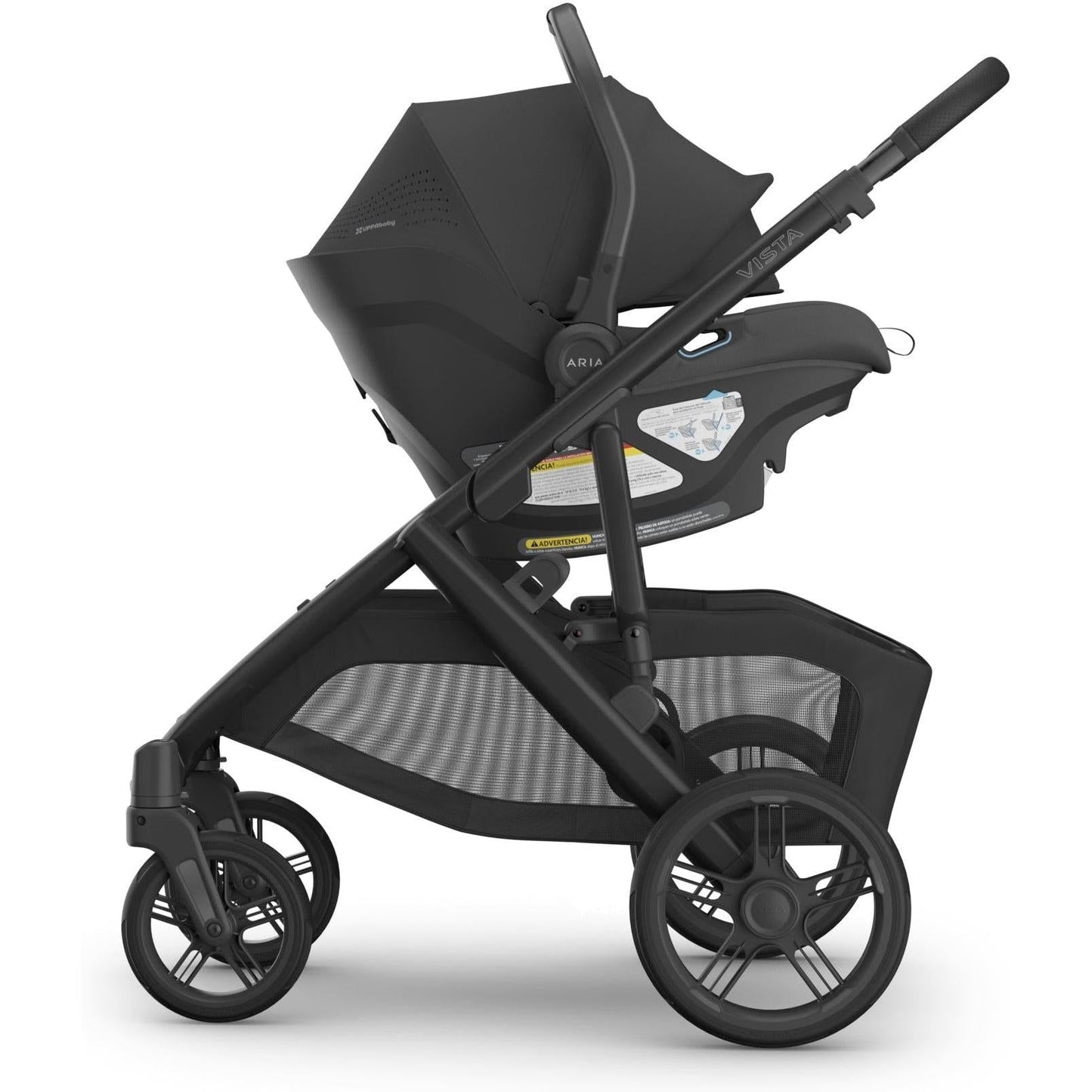 UPPABABY ARIA V2 INFANT CAR SEAT - EVELYN