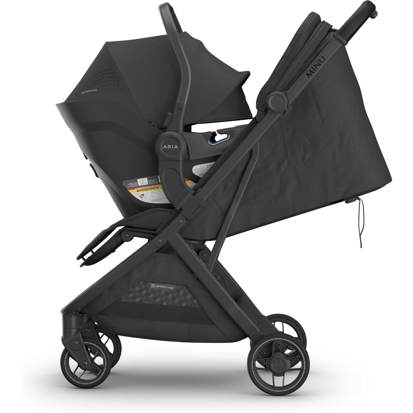 UPPABABY ARIA V2 INFANT CAR SEAT - EVELYN