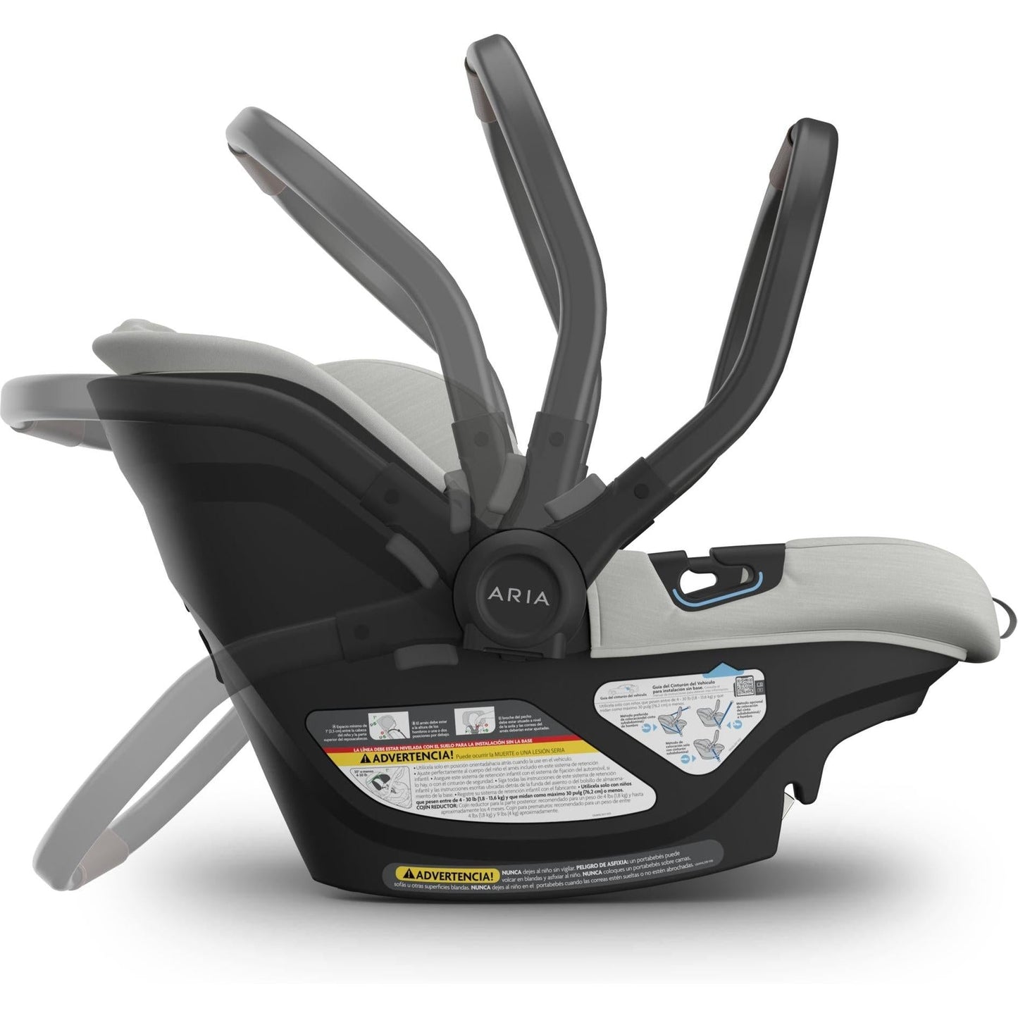 UPPABABY ARIA V2 INFANT CAR SEAT - EVELYN