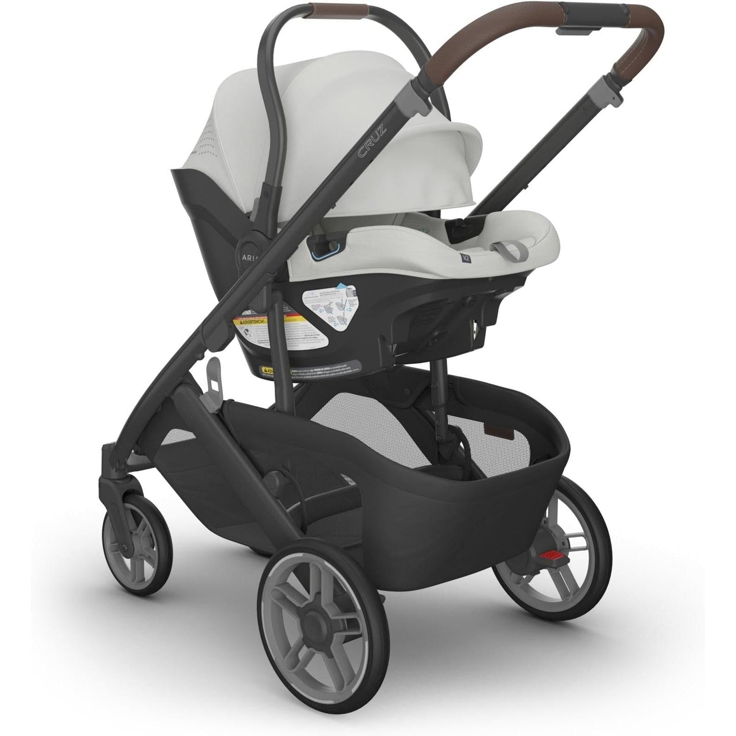 UPPABABY ARIA V2 INFANT CAR SEAT - EVELYN