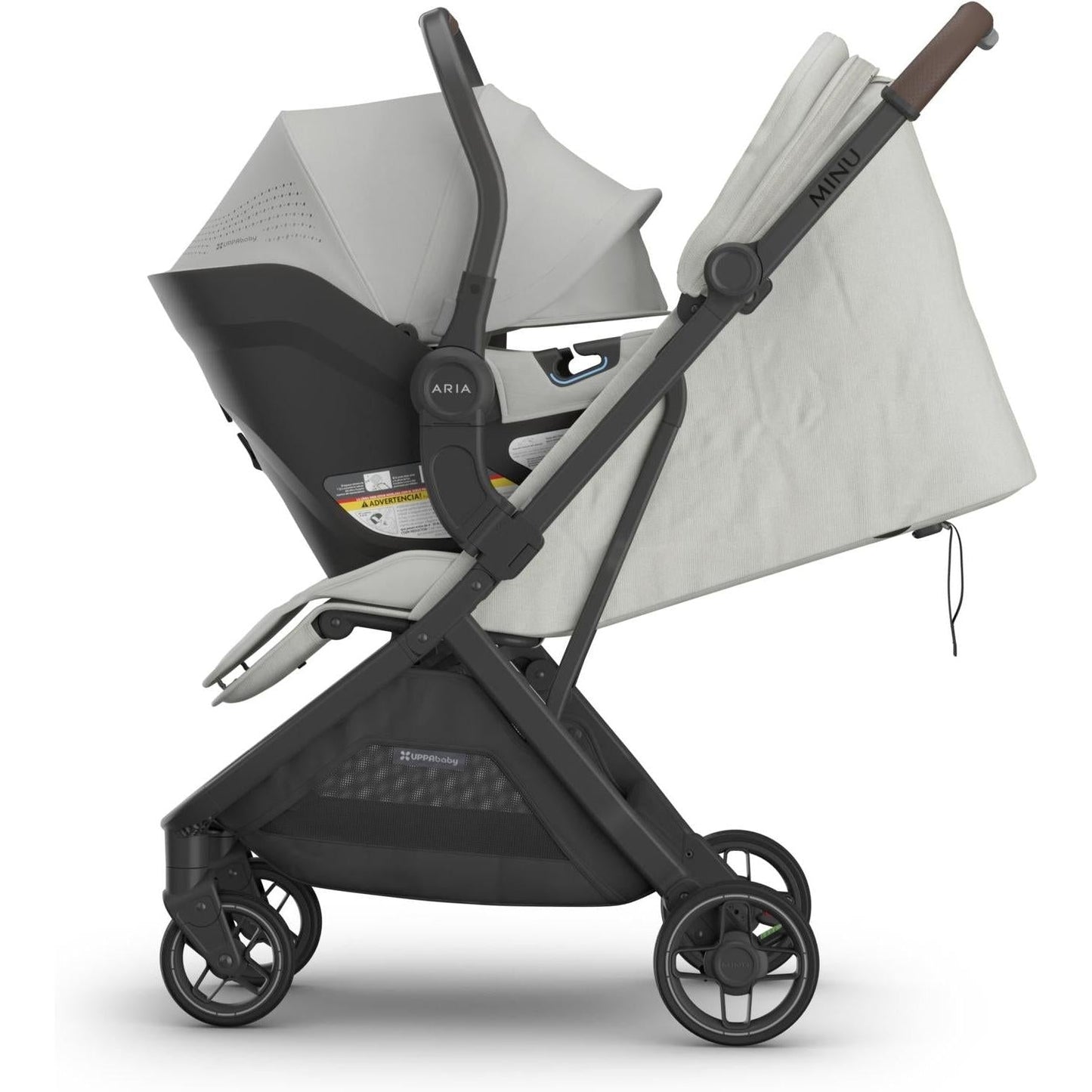 UPPABABY ARIA V2 INFANT CAR SEAT - EVELYN