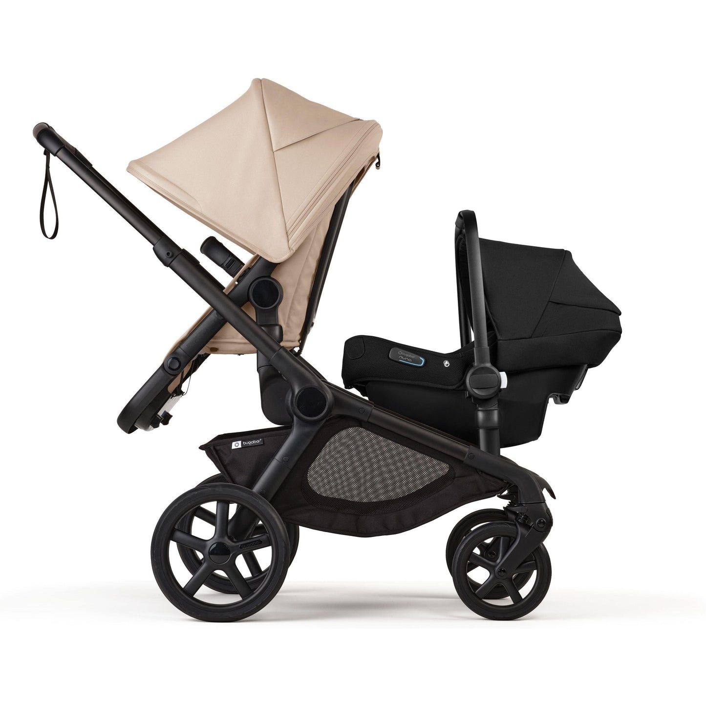 BUGABOO KANGAROO SIBLING SEAT MIDNIGHT BLACK