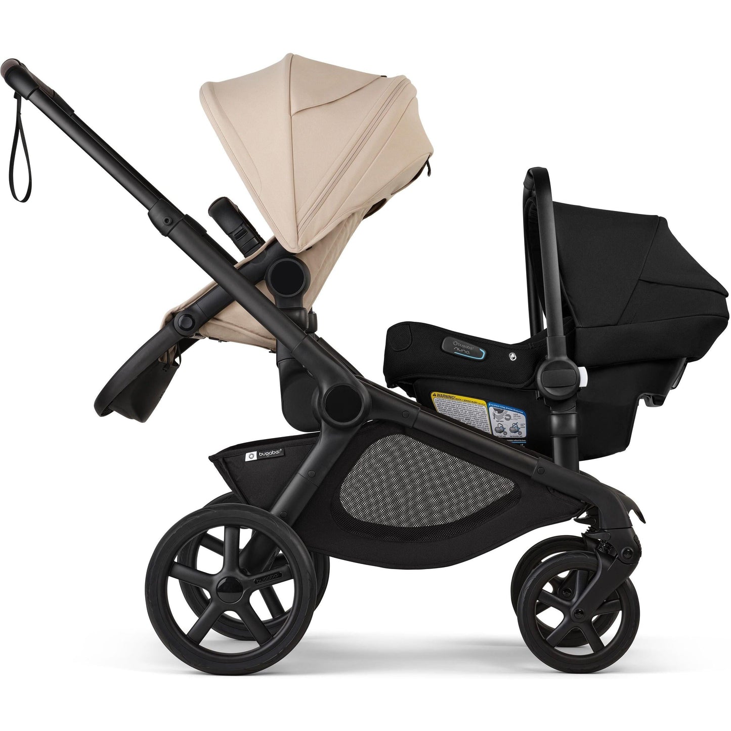BUGABOO KANGAROO SIBLING SEAT MIDNIGHT BLACK