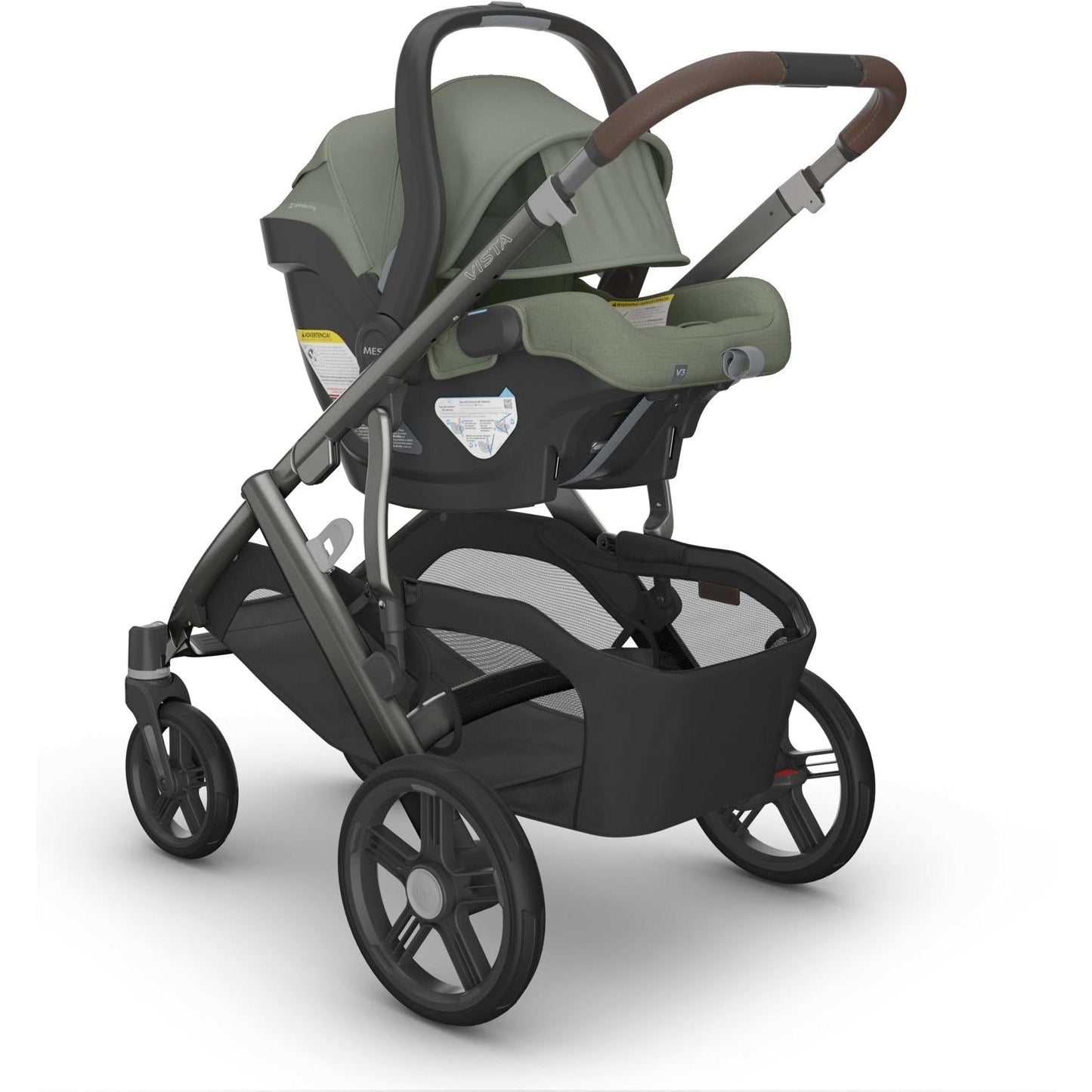 UPPABABY ARIA V2 INFANT CAR SEAT - EVELYN