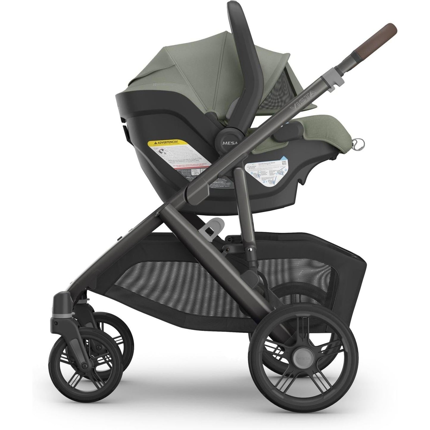 UPPABABY ARIA V2 INFANT CAR SEAT - EVELYN