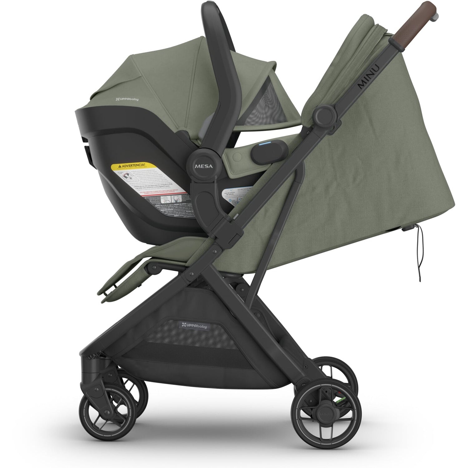 uppababy olive UPPABABY MINU V3 STROLLER ADA – Buttercup Baby Co