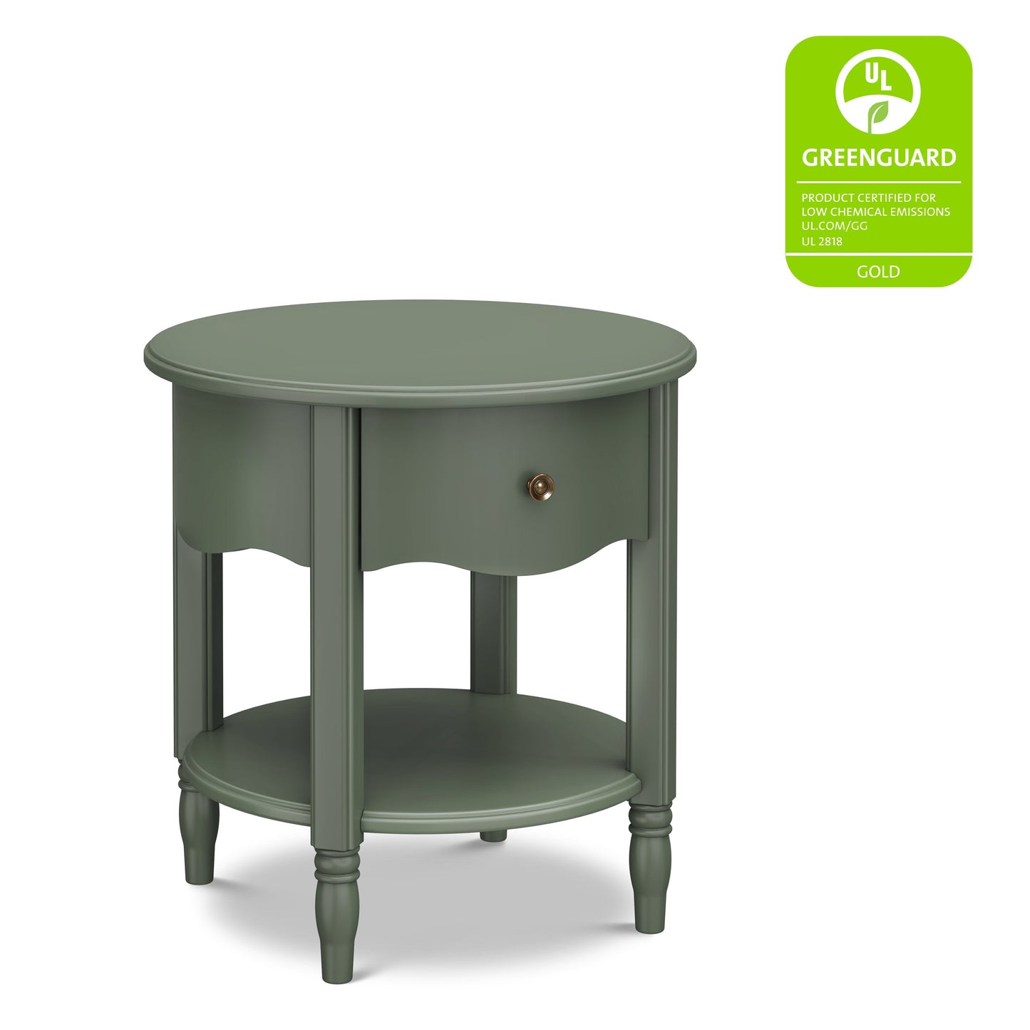 Liberty Assembled Nightstand in Warm White