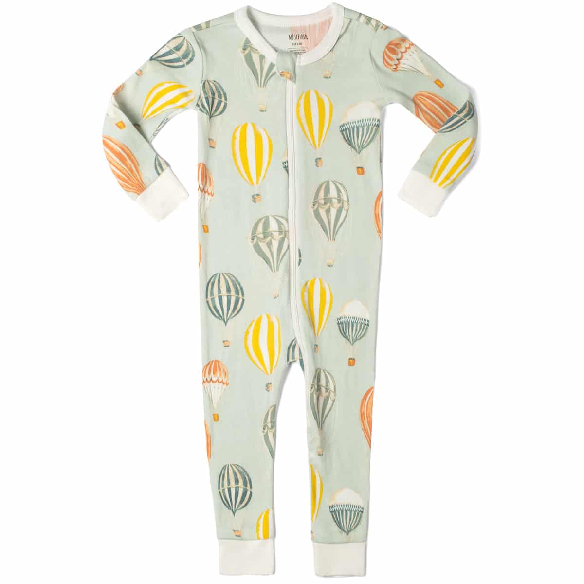 MILKBARN ORGANIC ZIPPER PAJAMA