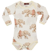 TUTU ELEPHANT BAMBOO LONG SLEEVE ONE PIECE