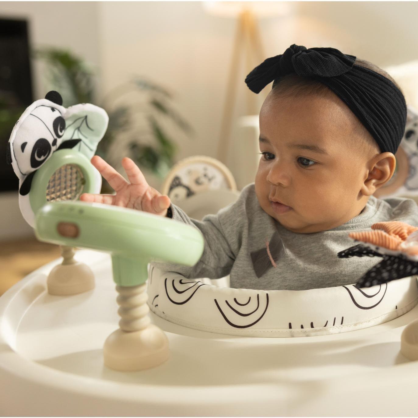TINY LOVE BLACK & WHITE DÉCOR 4-IN-1 JUMP & PLAY ACTIVITY CENTER