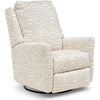 STORYTIME HEATHERLY GLIDER RECLINER