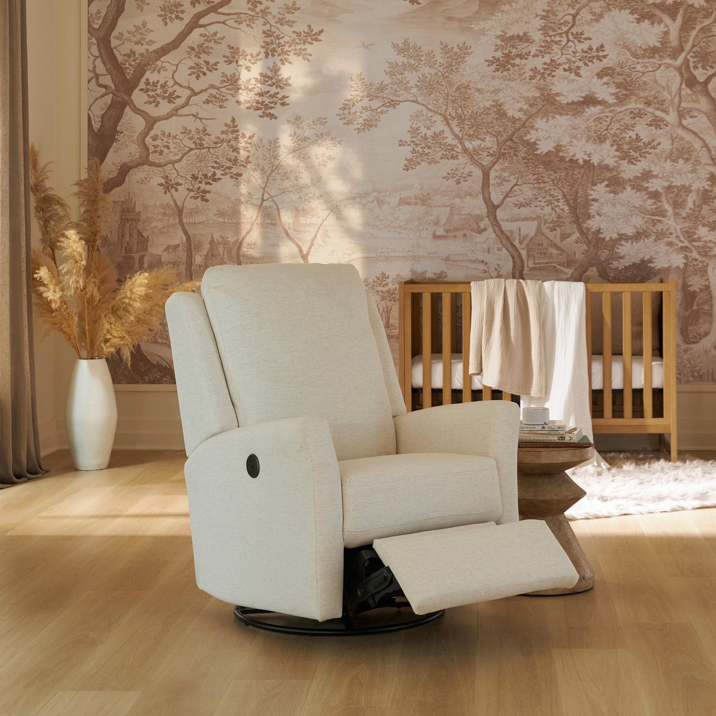STORYTIME HEATHERLY GLIDER RECLINER