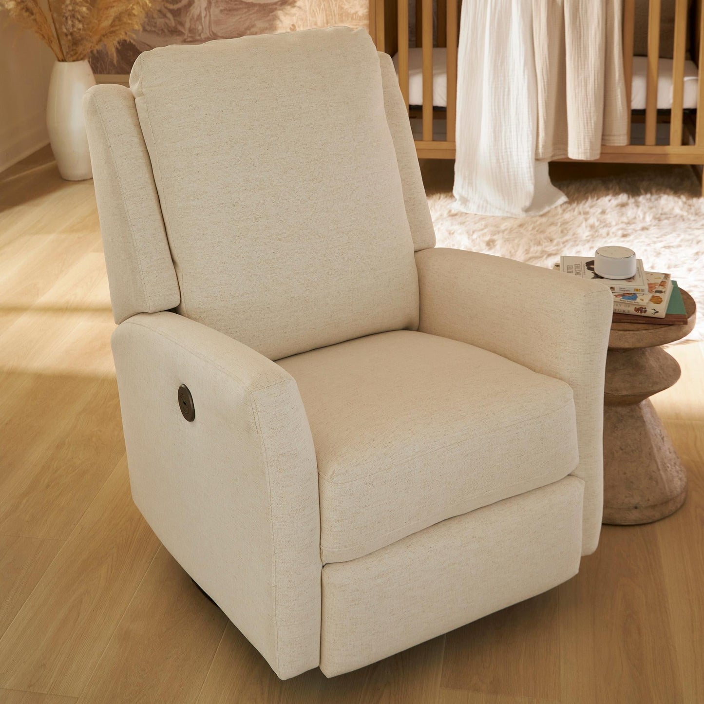 STORYTIME HEATHERLY GLIDER RECLINER