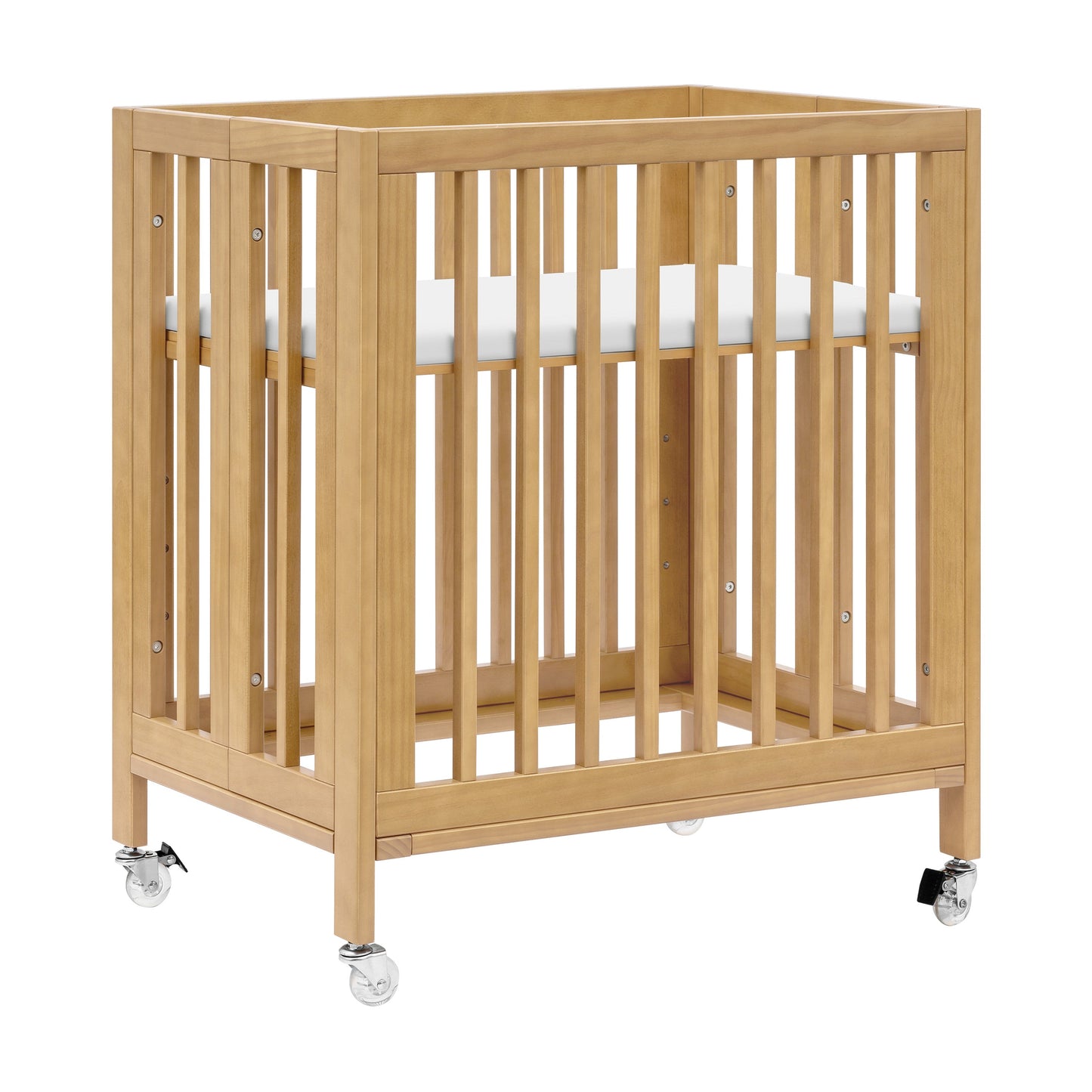 BABYLETTO ROLLI 9-IN-1 CONVERTIBLE ALL-STAGES CRIB WITH BASSINET & TODDLER BED CONVERSION KITS