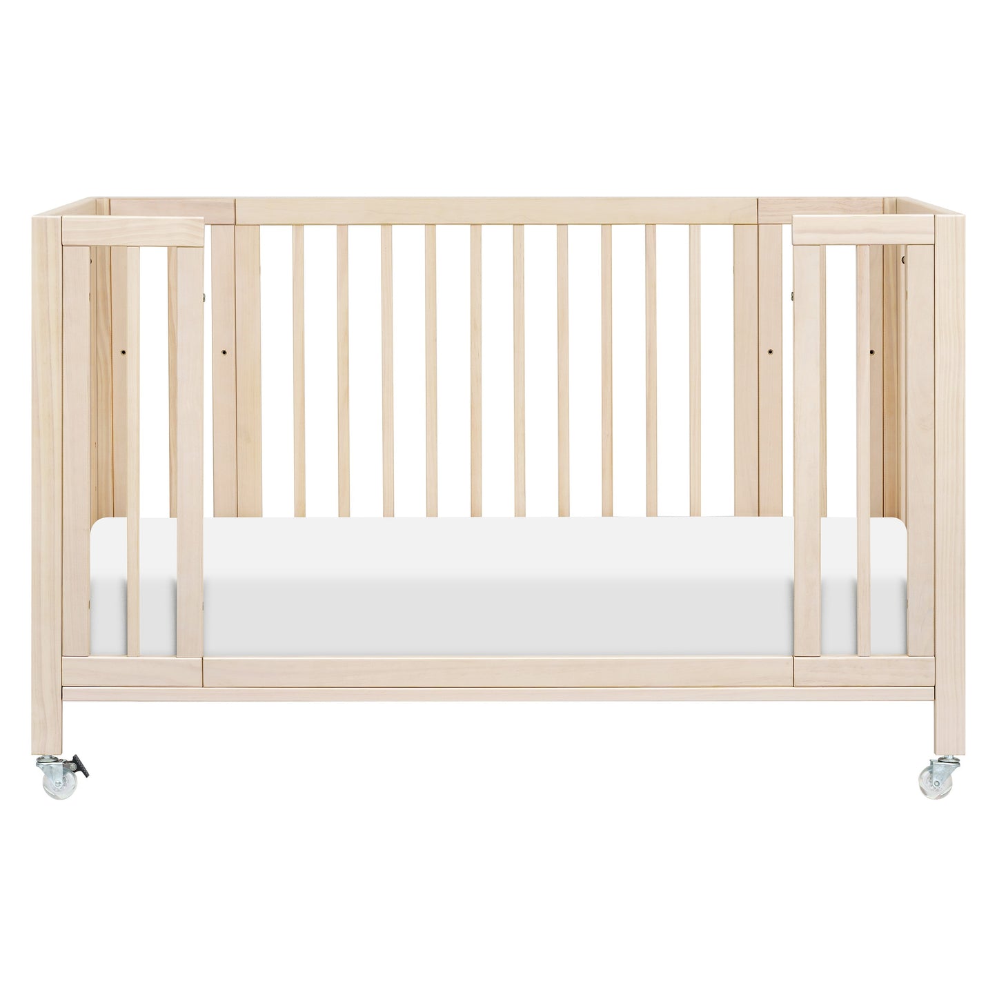 BABYLETTO ROLLI 9-IN-1 CONVERTIBLE ALL-STAGES CRIB WITH BASSINET & TODDLER BED CONVERSION KITS