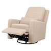 BABYLETTO SIGI RECLINER AND SWIVEL GLIDER IN SHEARLING