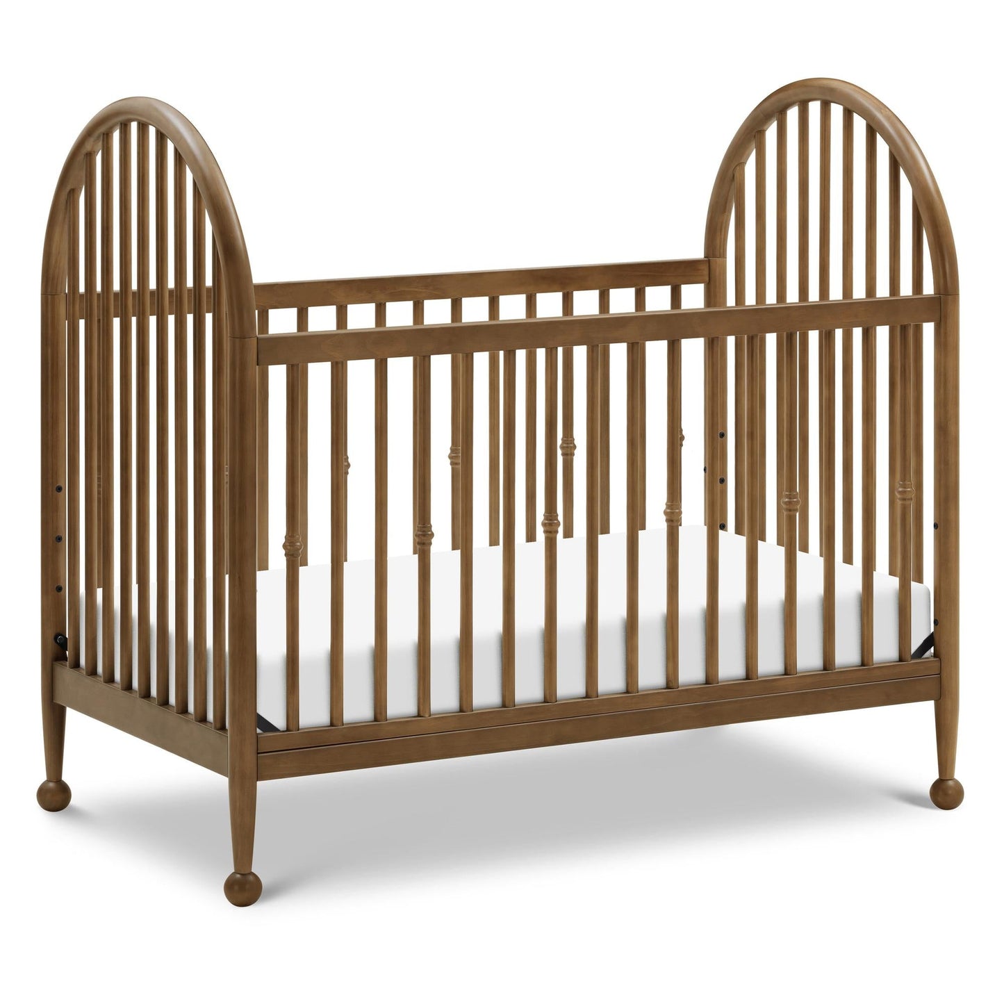 Alouette 3-in-1 Convertible Spindle Crib in Washed Pine