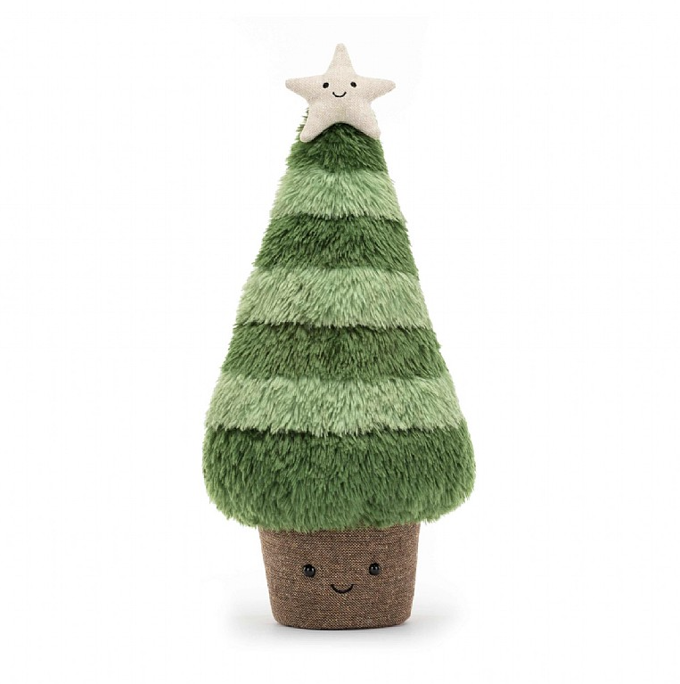 JELLYCAT AMUSEABLE NORDIC SPRUCE CHRISTMAS TREE LITTLE