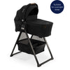 NUNA SWIV™ & TRIV™ series bassinet + stand CAVIAR