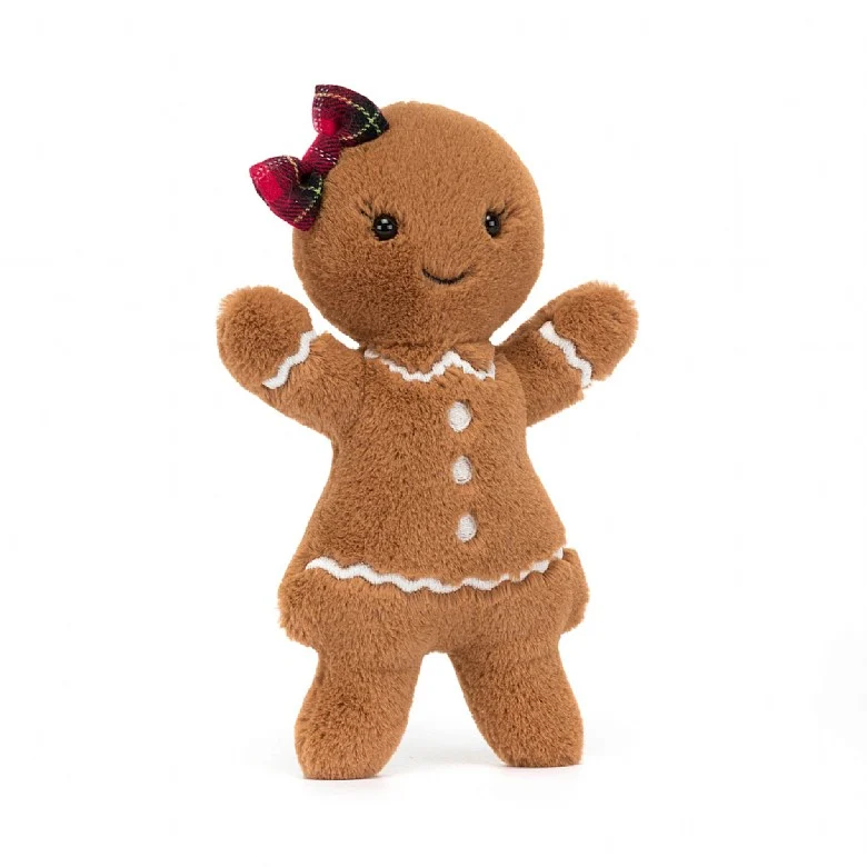 JELLYCAT JOLLY GINGERBREAD RUBY ORGINAL