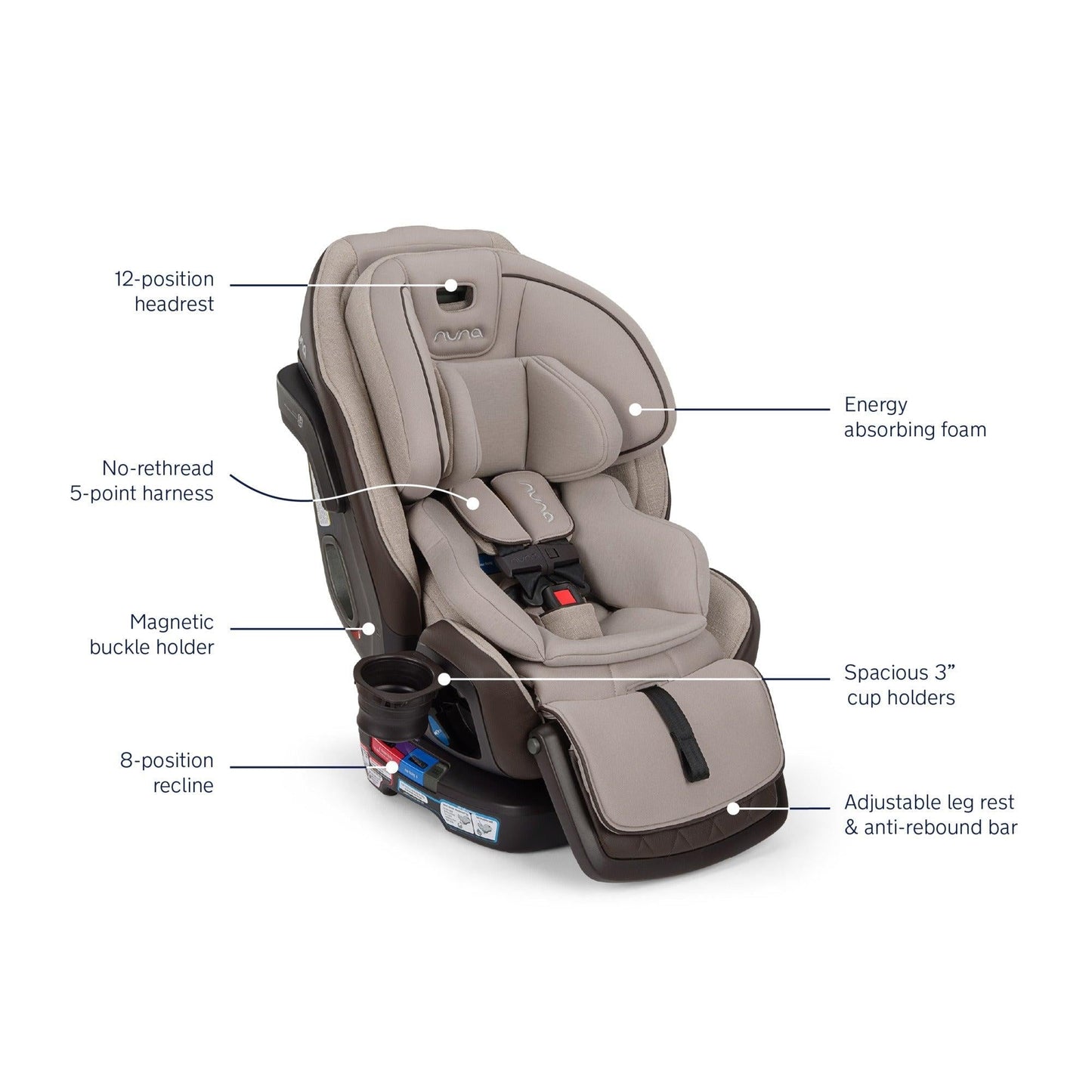 NUNA EXEC NEXT CONVERTIBLE CAR SEAT | PRE-SALE