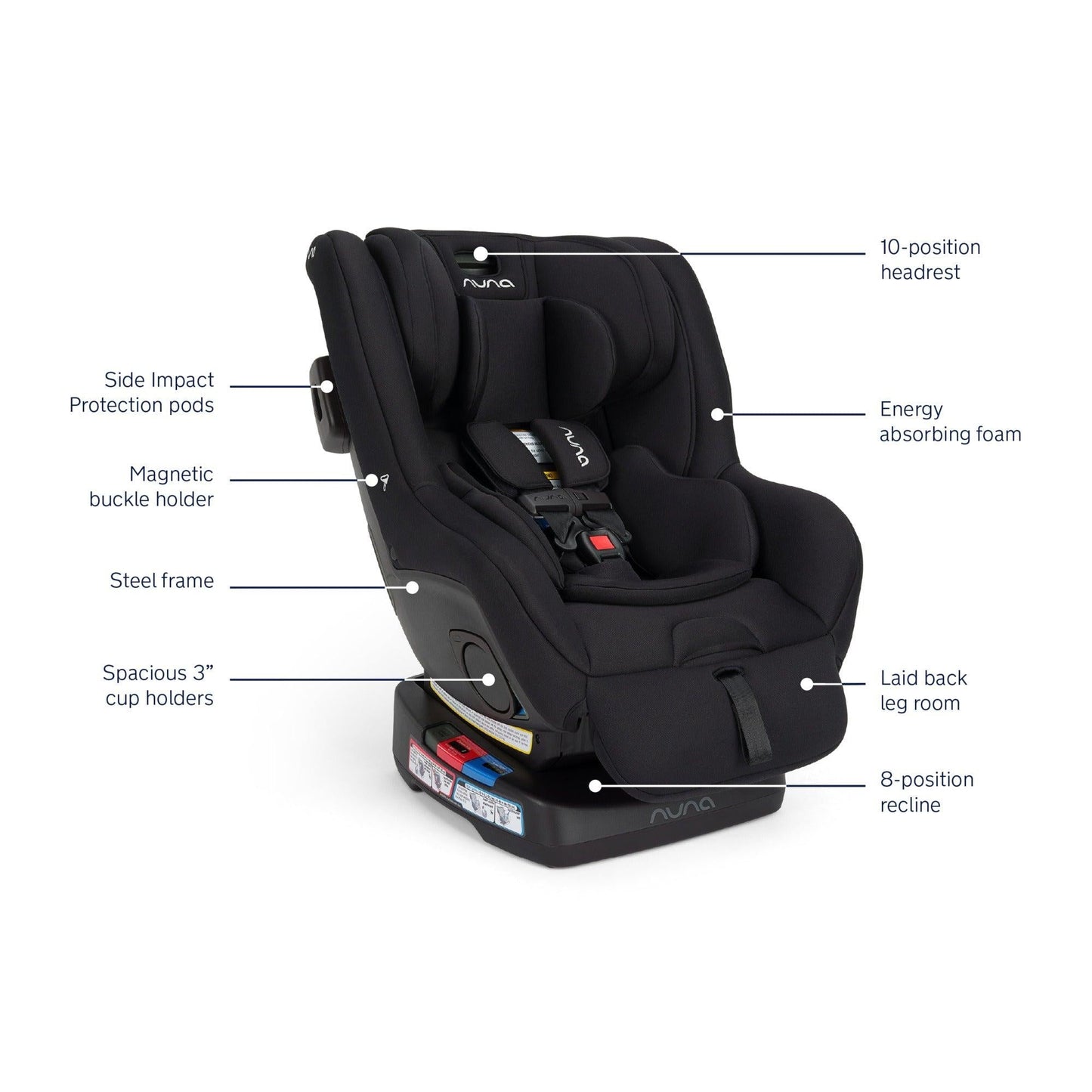 NUNA RAVA NEXT CONVERTIBLE CAR SEAT