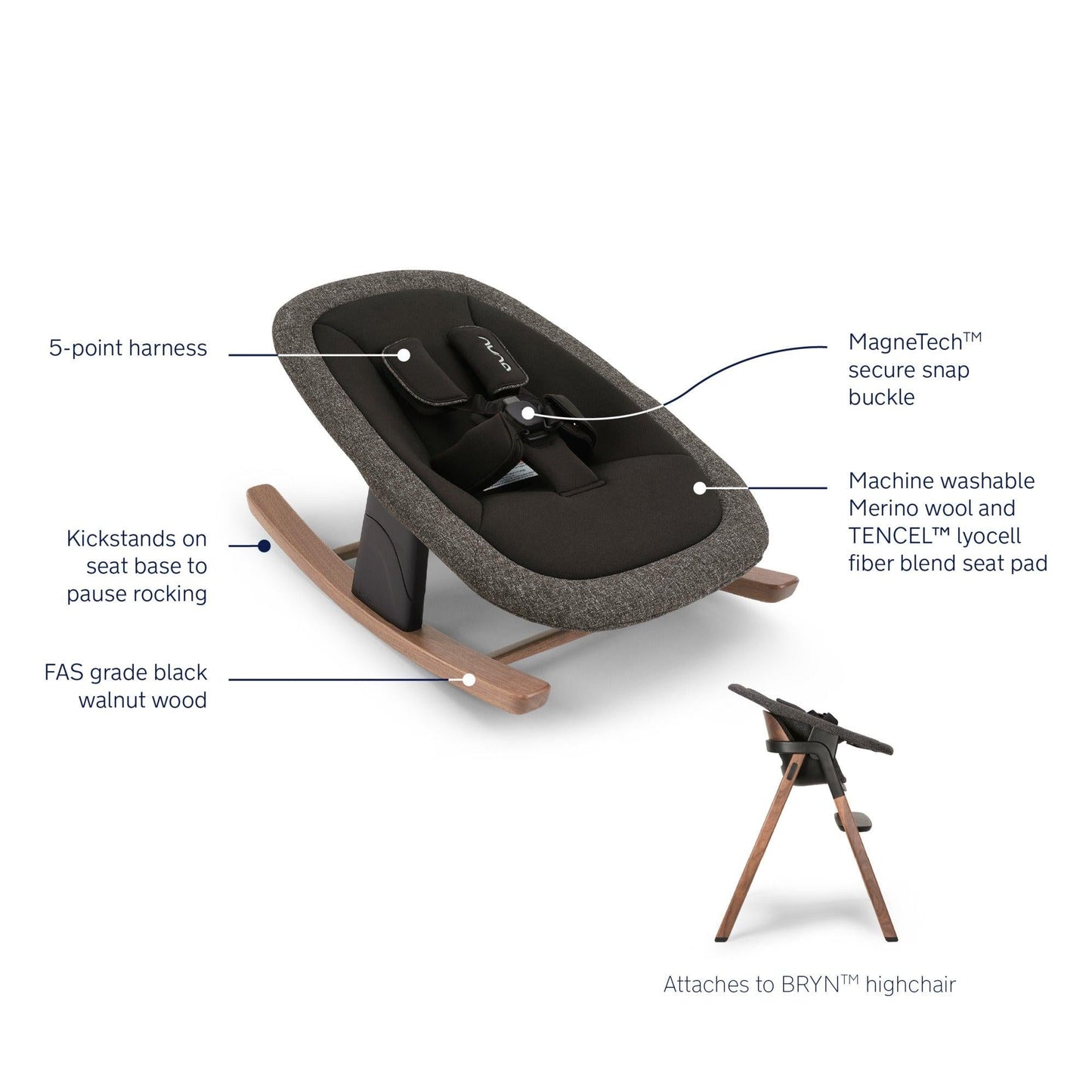 NUNA BRYN NEWBORN ROCKER