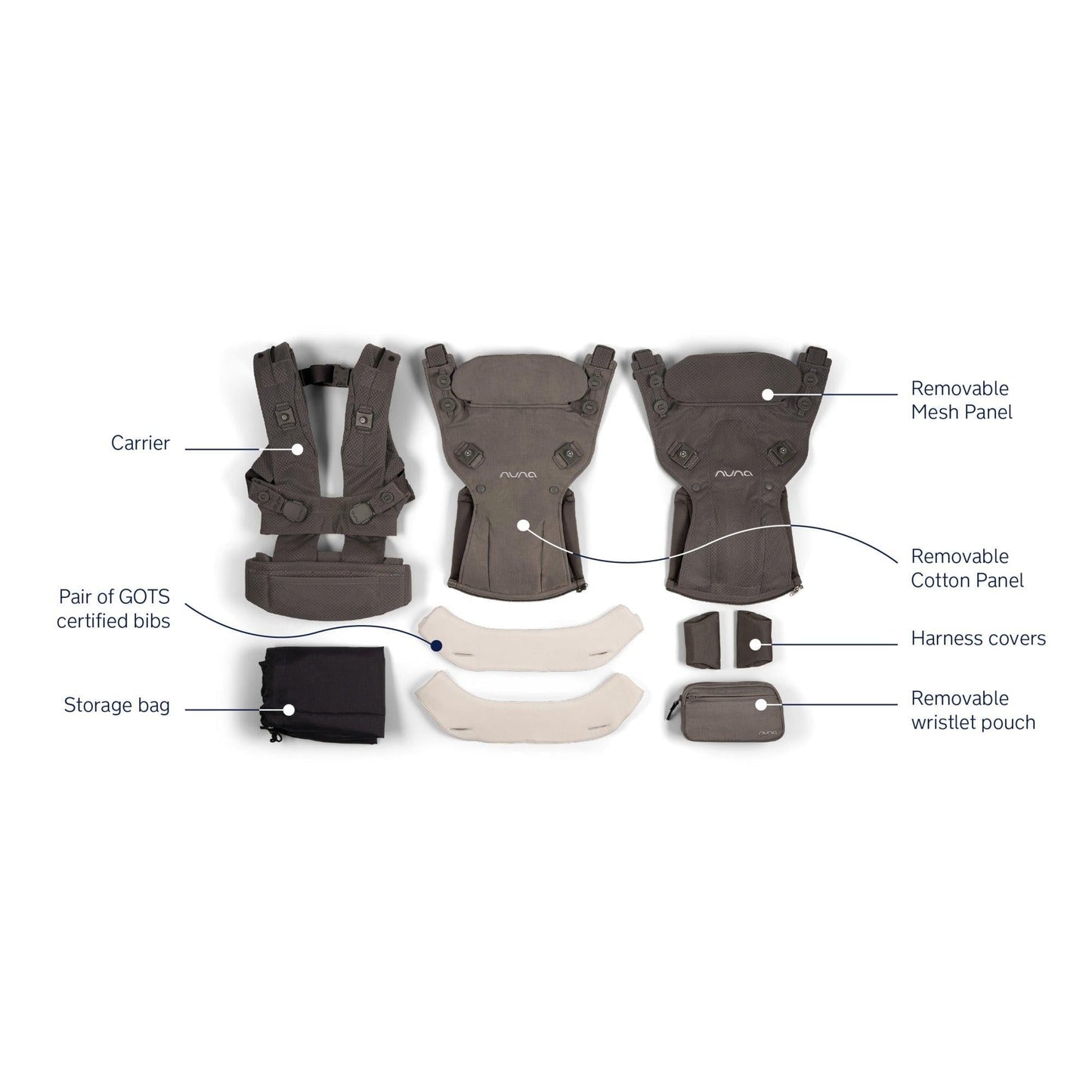NUNA CUDL DEUX BABY CARRIER