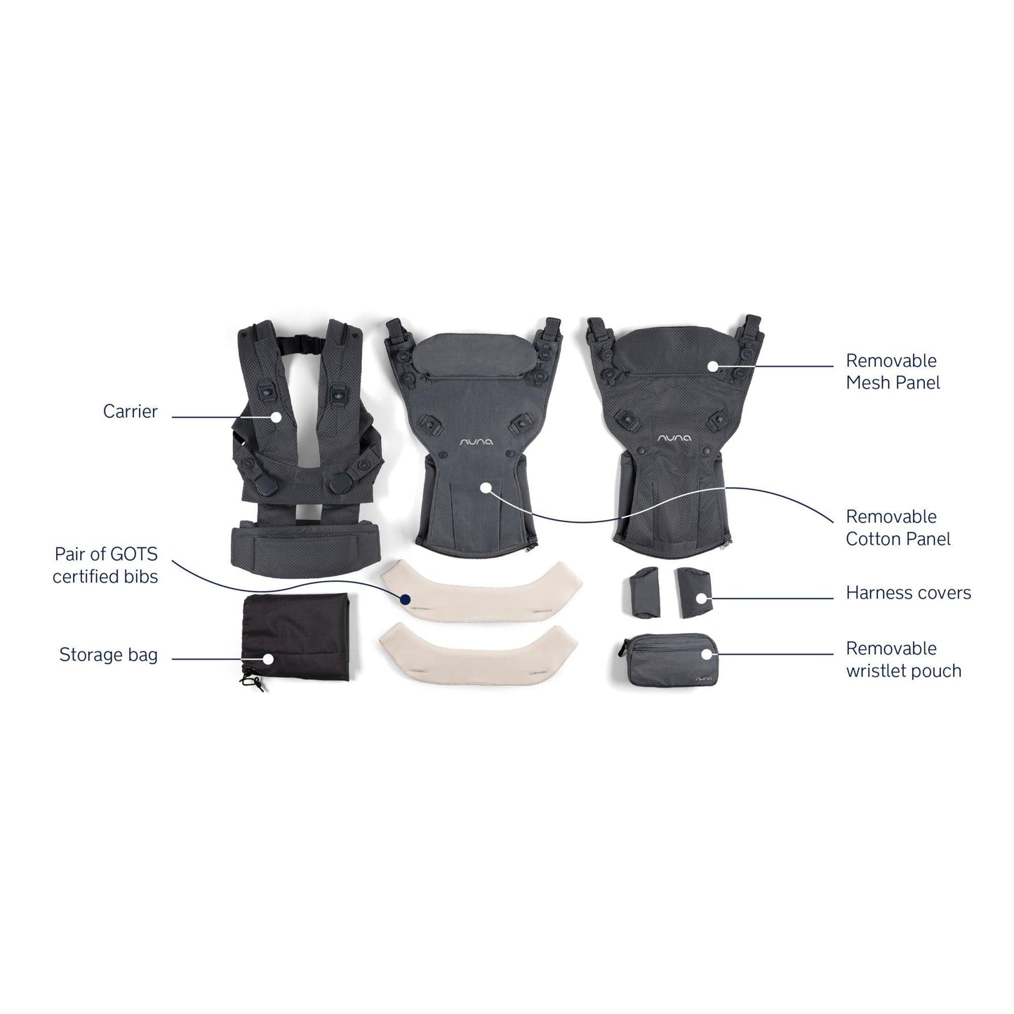 NUNA CUDL DEUX BABY CARRIER
