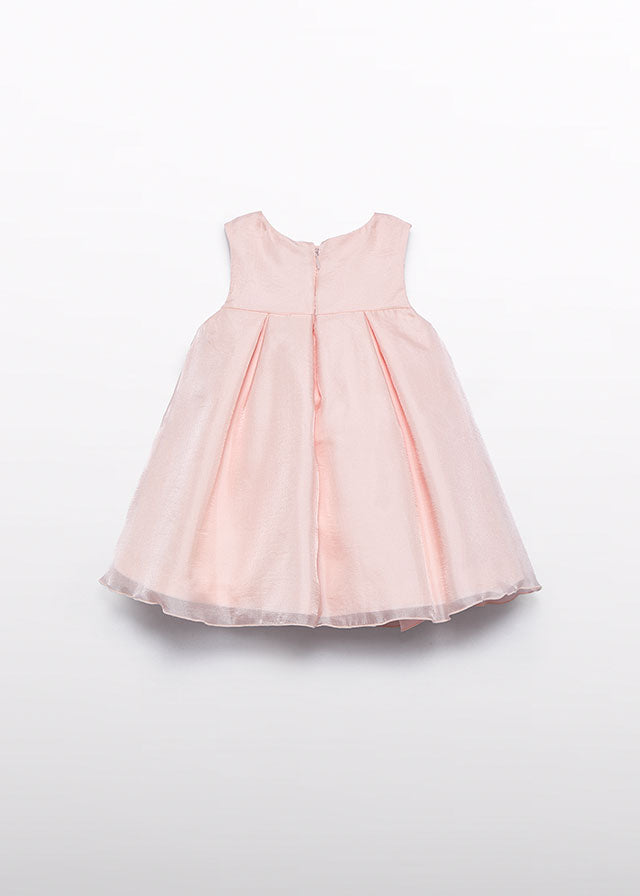 ABEL & LULA  BABY ORGANZA BOW DRESS