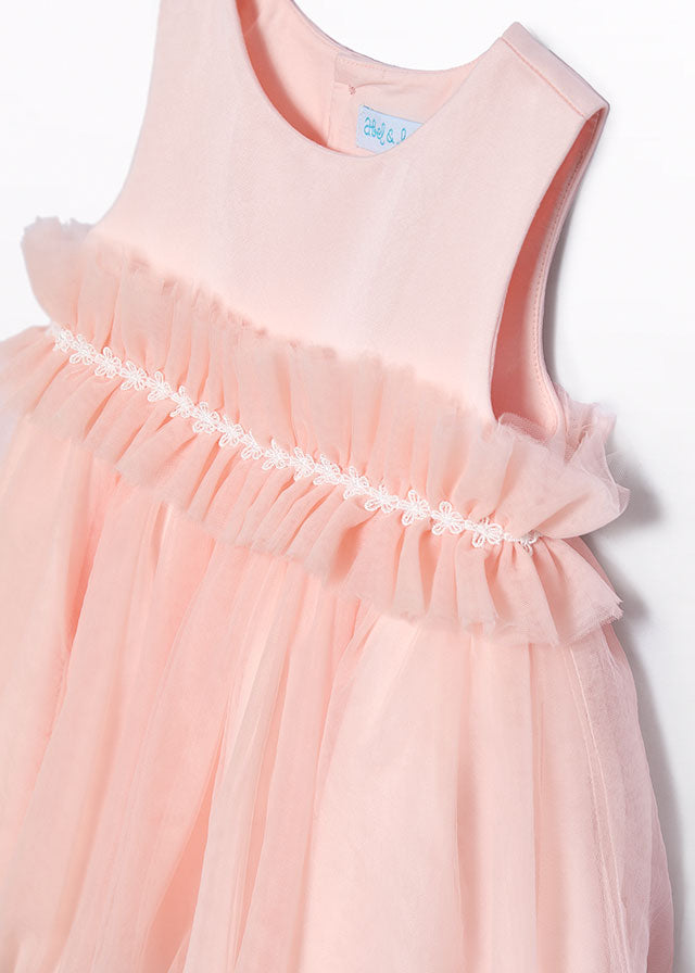 ABEL & LULA BABY RUFFLE TULLE DRESS