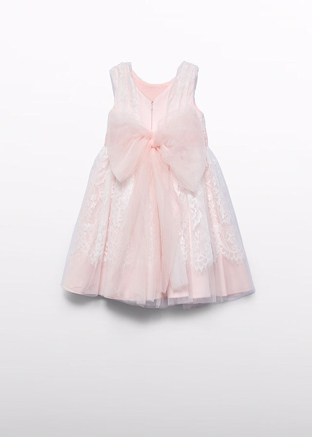 ABEL & LULA  LACE DRESS ROSA PEONIA