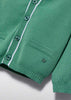 ABEL & LULA  BABY V-NECK CARDIGAN CACTUS