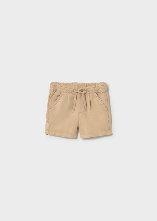 MAYORAL LINEN SHORTS CASHEW
