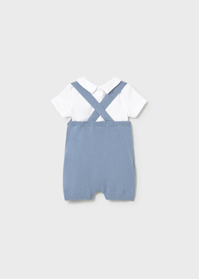 MAYORAL KNIT ROMPER AND BODYSUIT SET