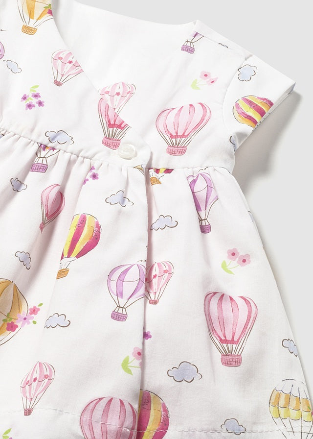 MAYORAL GIRL REVERSIBLE DRESS