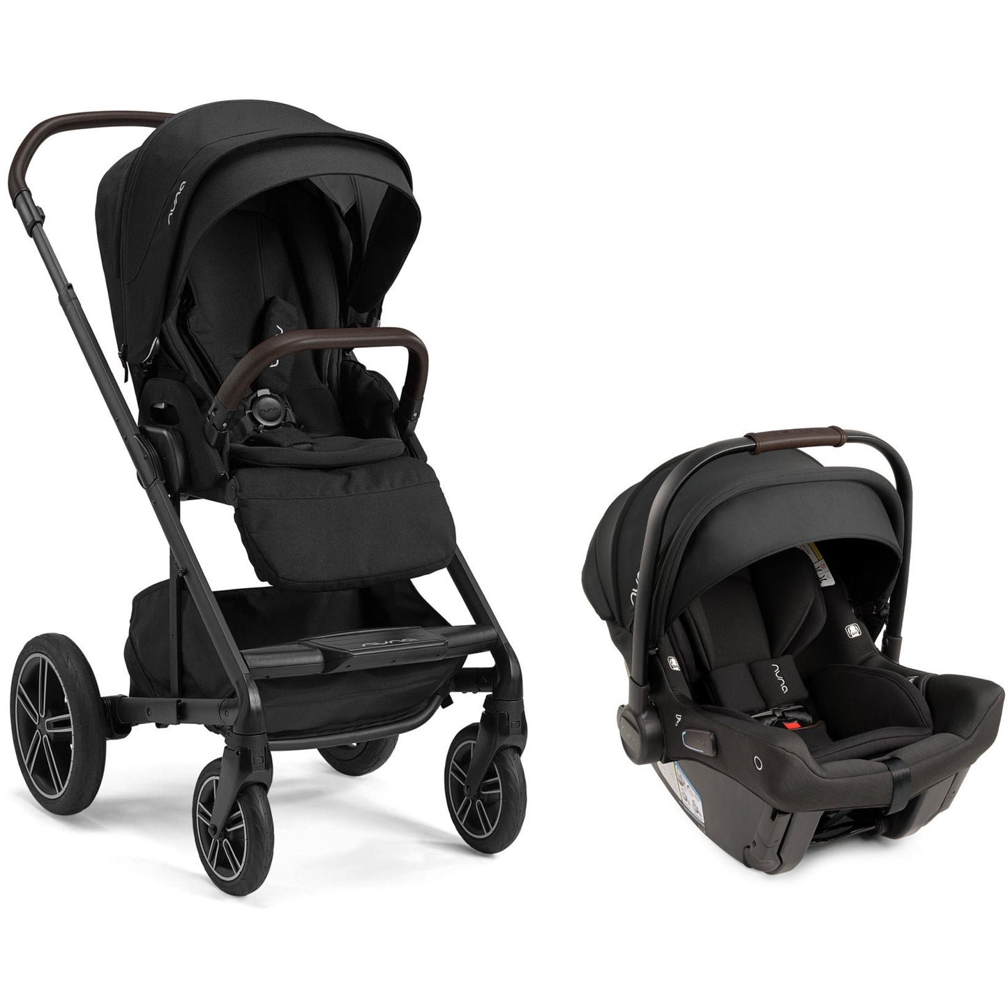 NUNA URBN + MIXX NEXT TRAVEL SYSTEM CAVIAR