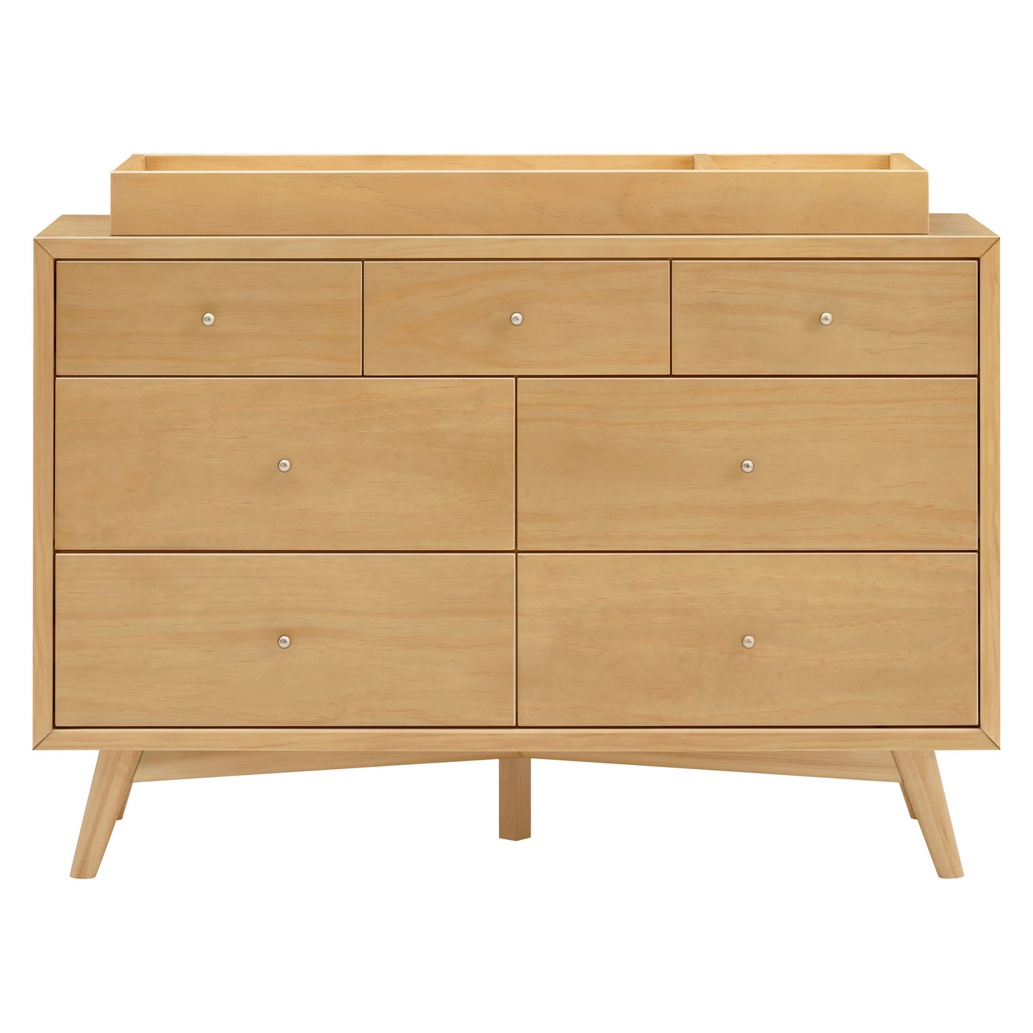 Palma 7-Drawer Double Dresser, Assembled in Warm White