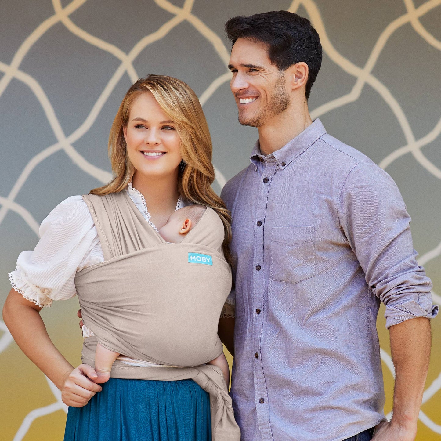 MOBY ELEMENTS BABY WRAP TAUPE