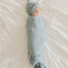 COPPER PEARL KNIT SWADDLE BLANKET - LENNON