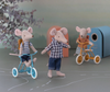 MAILEG TRICYCLE MOUSE BIG BROTHER WITH BAG