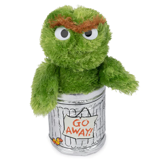 SESAME STREET OSCAR THE GROUCH, 10 INCH