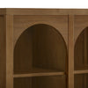 Eloise Bookcase, Assembled in Natural Walnut