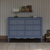 Liberty 6-Drawer Assembled Dresser in Cove Blue