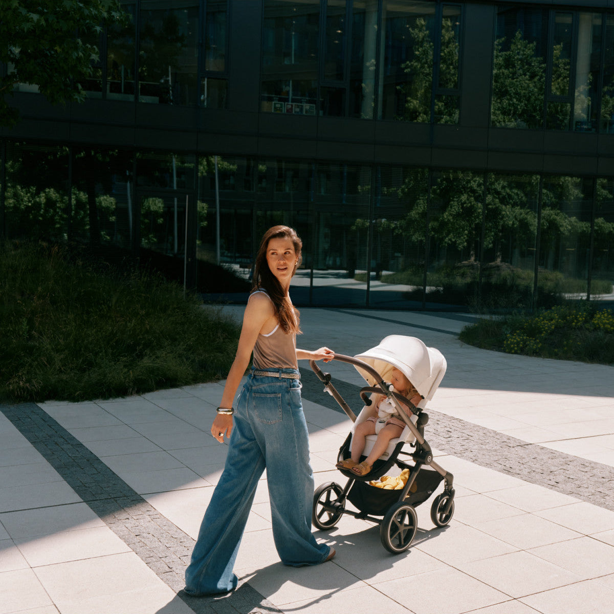 EOS Lux 2-in-1 Stroller - Seashell Beige