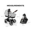 EOS Lux 2-in-1 Stroller - Seashell Beige