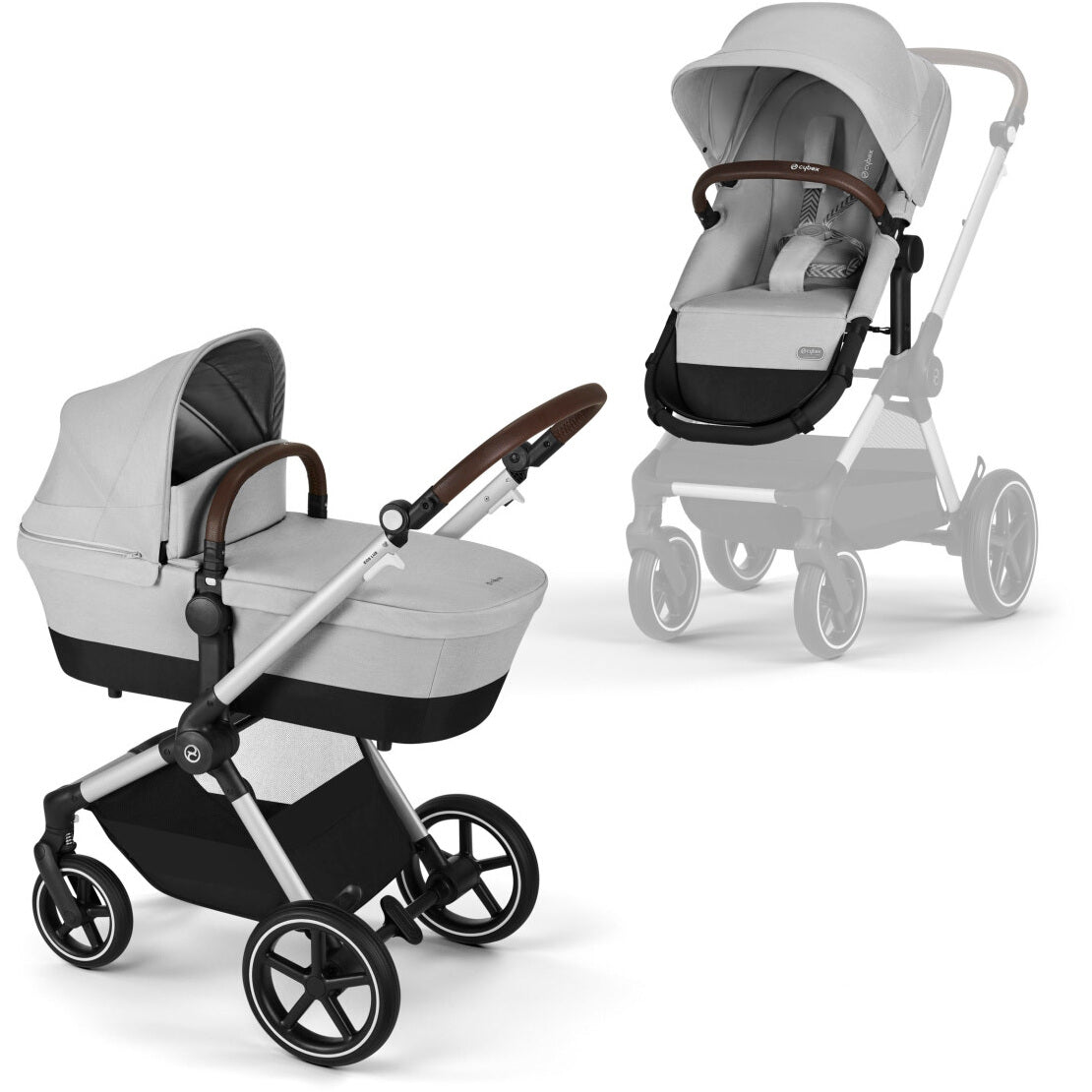 EOS Lux 2-in-1 Stroller - Seashell Beige