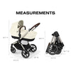EOS Lux 2-in-1 Stroller - Seashell Beige