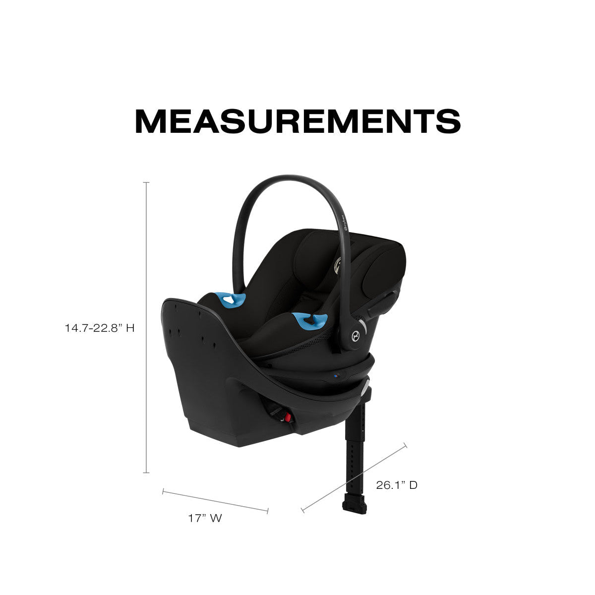 CYBEX ATON G2 SWIVEL INFANT CAR SEAT + LOAD LEG BASE